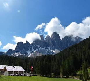 Toller Blick während dem Weg 