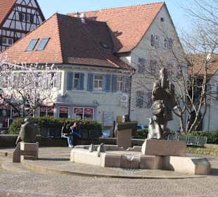 Der Lederstrumpfbrunnen