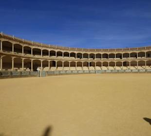 In der Stierkampfarena