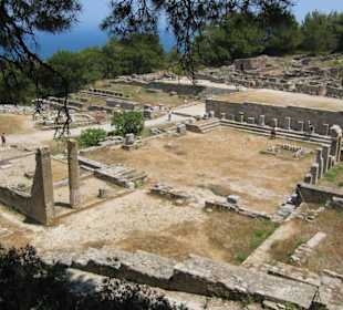 antike Stadt Kamiros