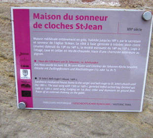 Altstadt Wissembourg im Winter