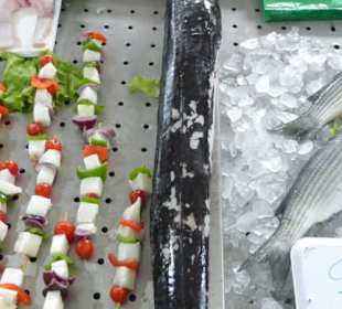 In der Abteilung für Fische und Meeresfrüchte