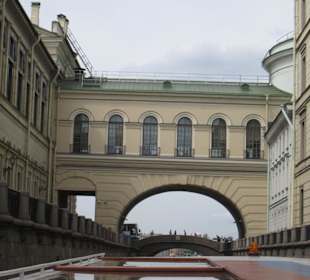 Unterwegs auf einem der vielen Kanäle