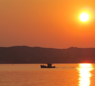 Sonnenuntergang vor Potos