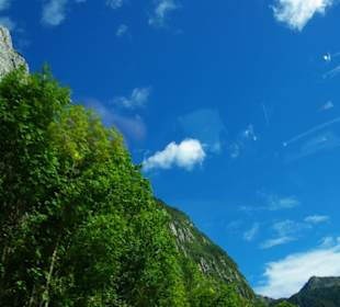 Mal nach oben gerichtet Felsen