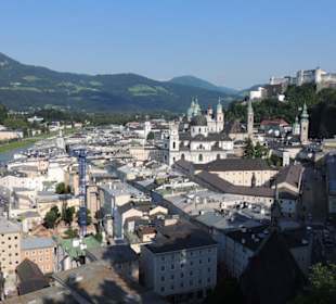 Salzburg vom Mönchsberg