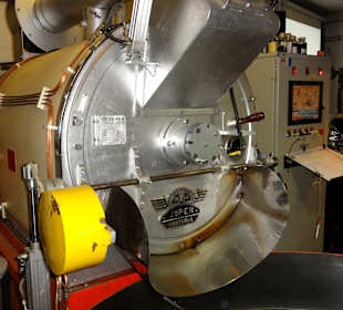 Die zentrale Rösttrommel