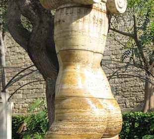 Skulptur im S`Hort del Rei