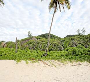Blick nach hinten von Grand Anse