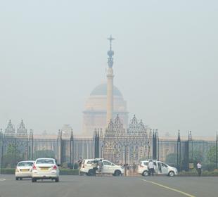 Amtssitz und Residenz Präsident "Rashtrapati Bhavan"