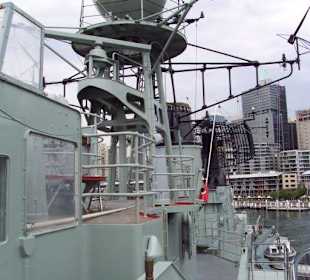 Auf Deck der HMAS Vampire