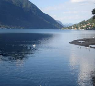 Am Hafen von Porlezza