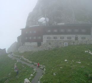 Nebel auf dem Wendelstein
