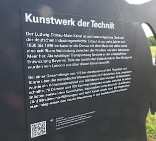 Infotafel zur Technik der Schleuse 94
