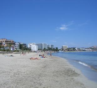 Stück freier Strand