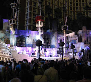 Show vor dem Treasure Island Casino