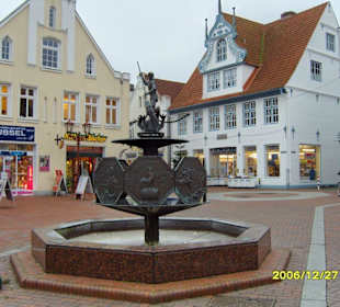 Der Südermarkt-Brunnen.