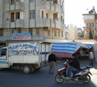Eingang zum Markt in Manavgat