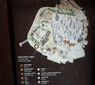 Grundriss der Festung 