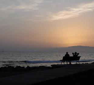 Playa de las Americas - zachód słońca.