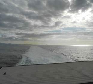 Überfahrt nach La Gomera