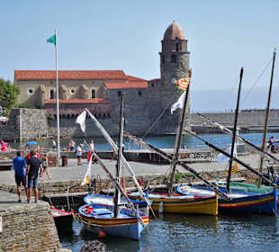 Im Altstadt-Hafen von Collioure