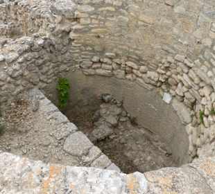 Es ging tief hinunter