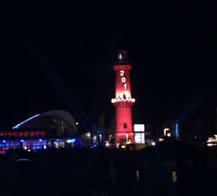 Leuchtturm in Flammen Silvester 2011/12