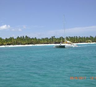 Tagesausflug Saona: Pause an einer Sandbank