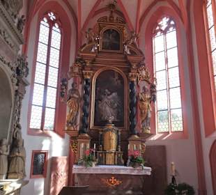 In der alten Wallfahrtskirche