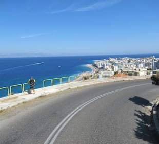 Mit dem Hop Bus in Rhodos Stadt unterwegs