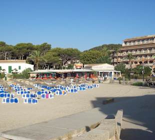 Die Bucht Son Moll am frühen Morgen