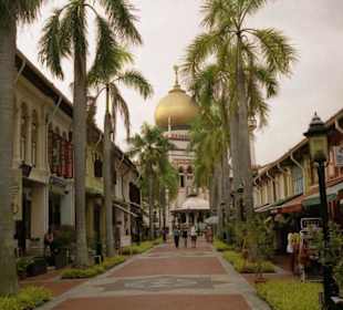 Die berühmte Sultan Mosque