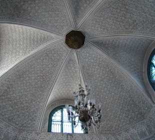 Przepiękne sklepienie nad haremem