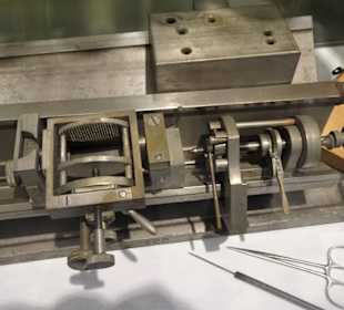 Mikrotom im Medizinhistorischen Museum