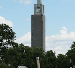 Blick zum Albinmüller-Turm