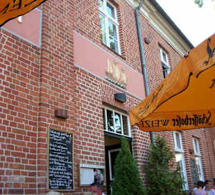 Eingang zu einer holländischen Gaststätte.