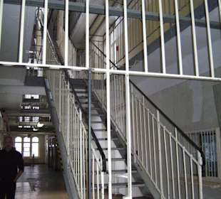 Haupttrakt: Blick von unten empor