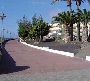 Promenade hinter dem Hotel Iberostar Lanzarote Park