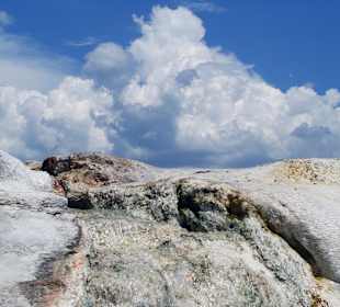 Кучевые облака и соленая вода