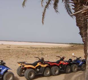 Quadausflug zu Salzseen