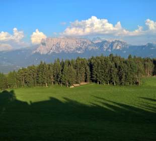 Blick auf die Dolomiten