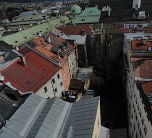 Aussicht vom Stadtturm Innsbruck
