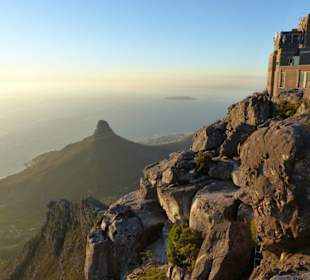 Blick von Oben in die Bucht