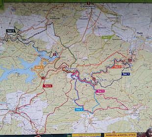 Wanderkarte der Umgebung