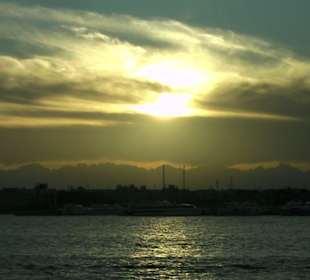 Sonnenuntergang über Hurghada