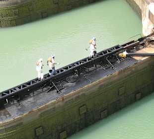 Ohne Sicherung, in Deutschland undenkbar