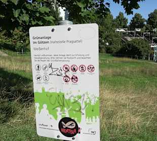 Grünanlage im Götzen