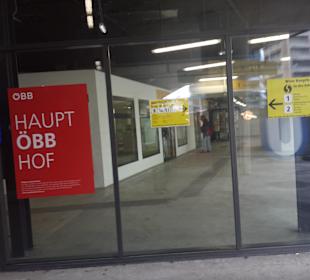 Wiener Hauptbahnhof in Bau (im Juni 2014)