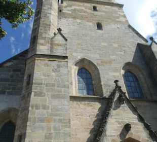 Außenansicht der Kirche St. Georg in Amberg